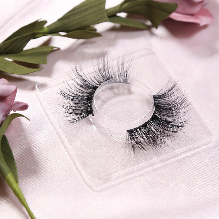 

Factory price 100% hand made lashes 3d layered effect  3d mink eyelashes strip false eyelashes for sale, Black