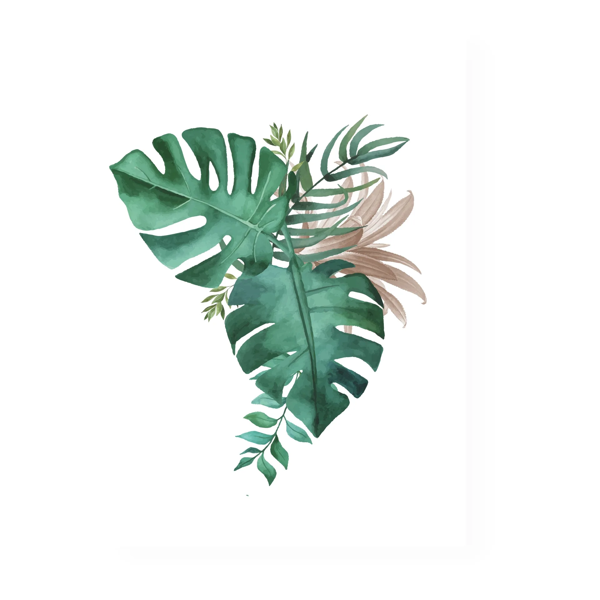 

Wall Art Nordic Plants Green Leaf Canvas Painting Posters And Print Wall Painting Canvas Factory Wholesale