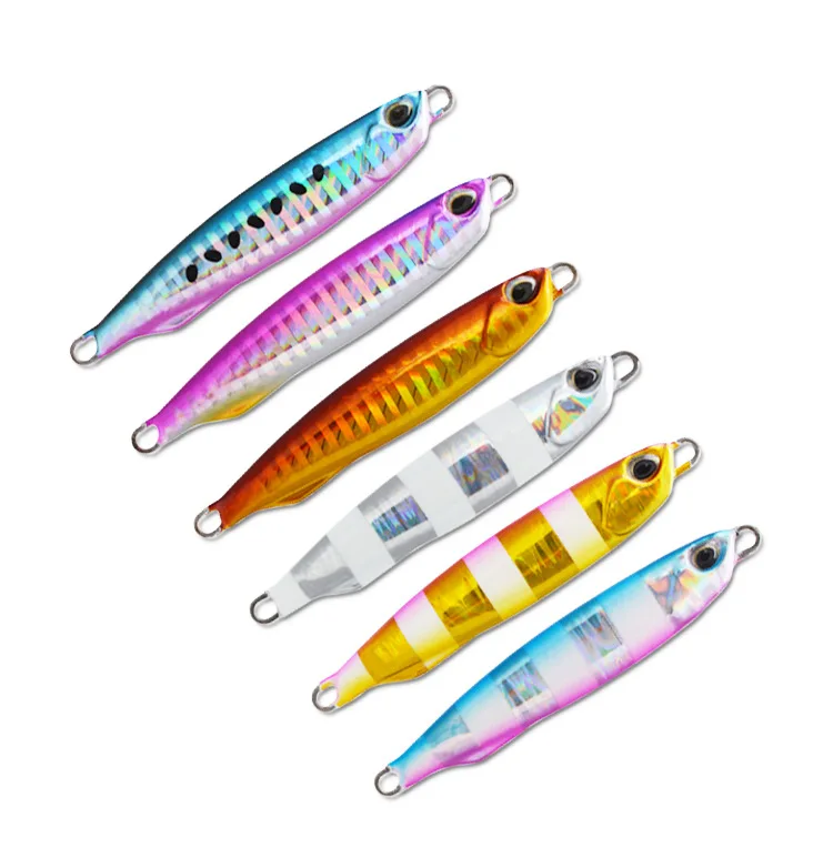 

Japanese foil Luminous Metal Jig 20g/40g/60g Metal Fishing Lures Jigging lures