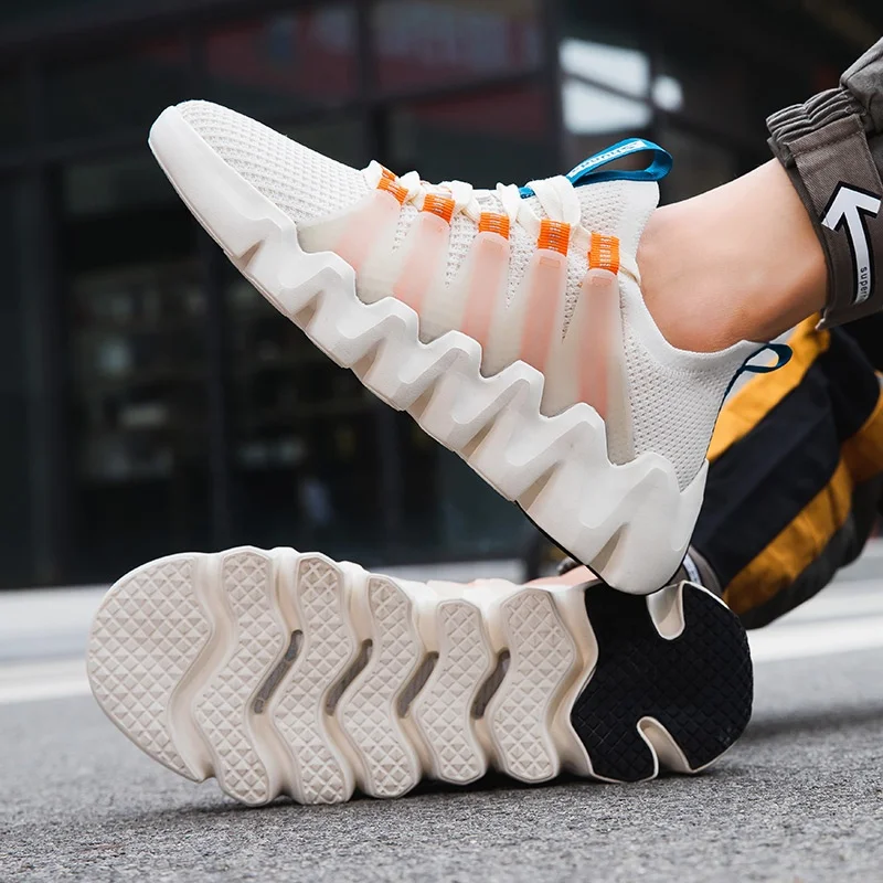 

2021 Casual Shoes Men Fashion Mesh Breathable Sneakers Comfortable Men running Shoes trainers Zapatillas De Hombre men sneakers