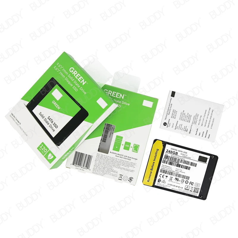 

New design Orginal Solid State Drive 120GB 240GB 480GB 1TB 2TB hard disk external SATA3.0 interface 2.5 SSD hard drives