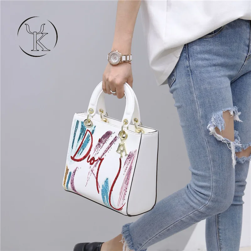 

Wholesale Fashion Trend Ladies Bags Ladies Handbags Brand Inspired Ladies Handbags, 6 colors