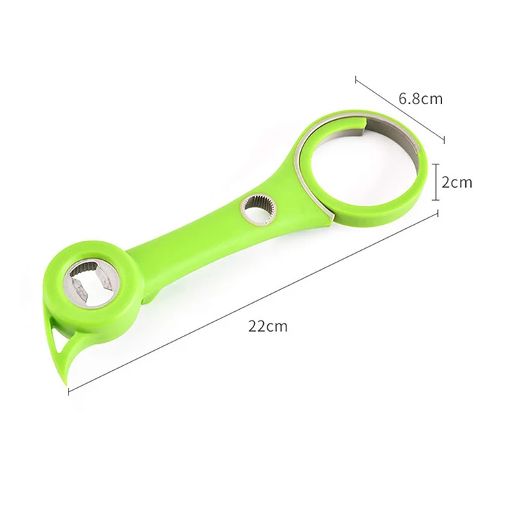 

Professional 6 in 1 Bottle Opener Professional Multifunctional Can Jar Tin Opener