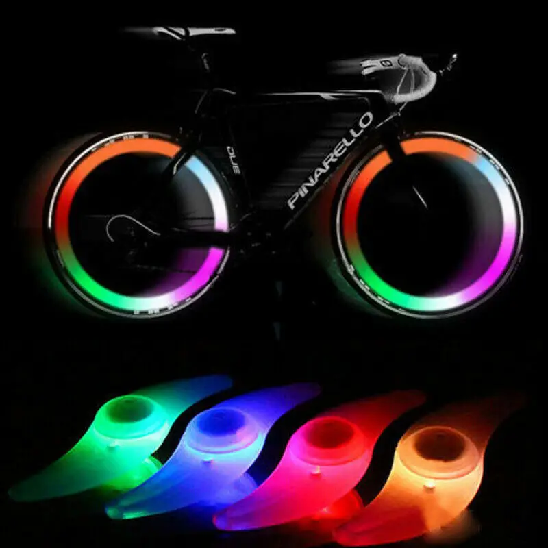 

Colorful Cycling LED Spoke Light For Bike Bicycle Wire Tire Tyre Wheel Decoration Lamp, Red/blue/green/multicolor