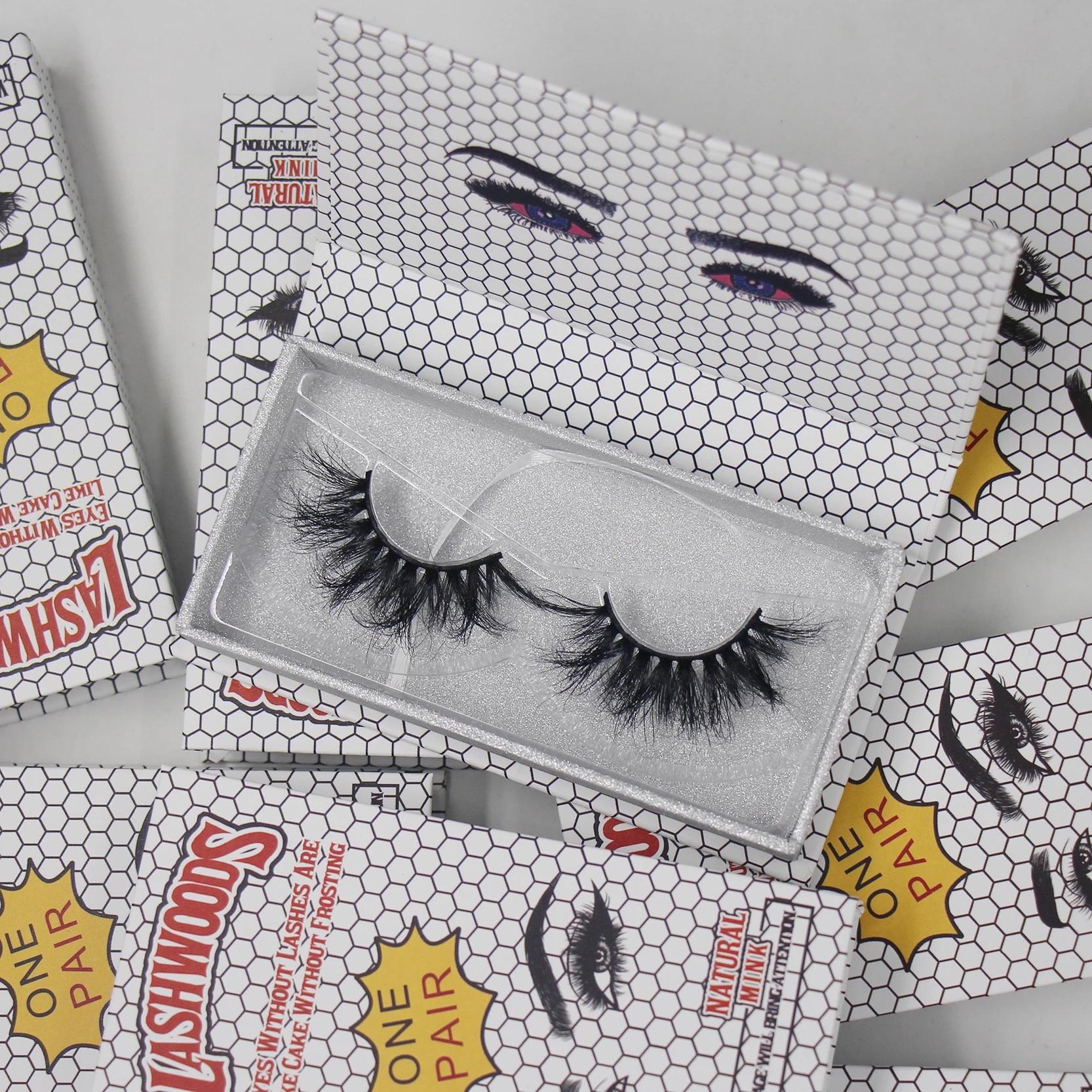 

Eye Lashesh Mink Super Fluffy Luxury Mink Eyelashes