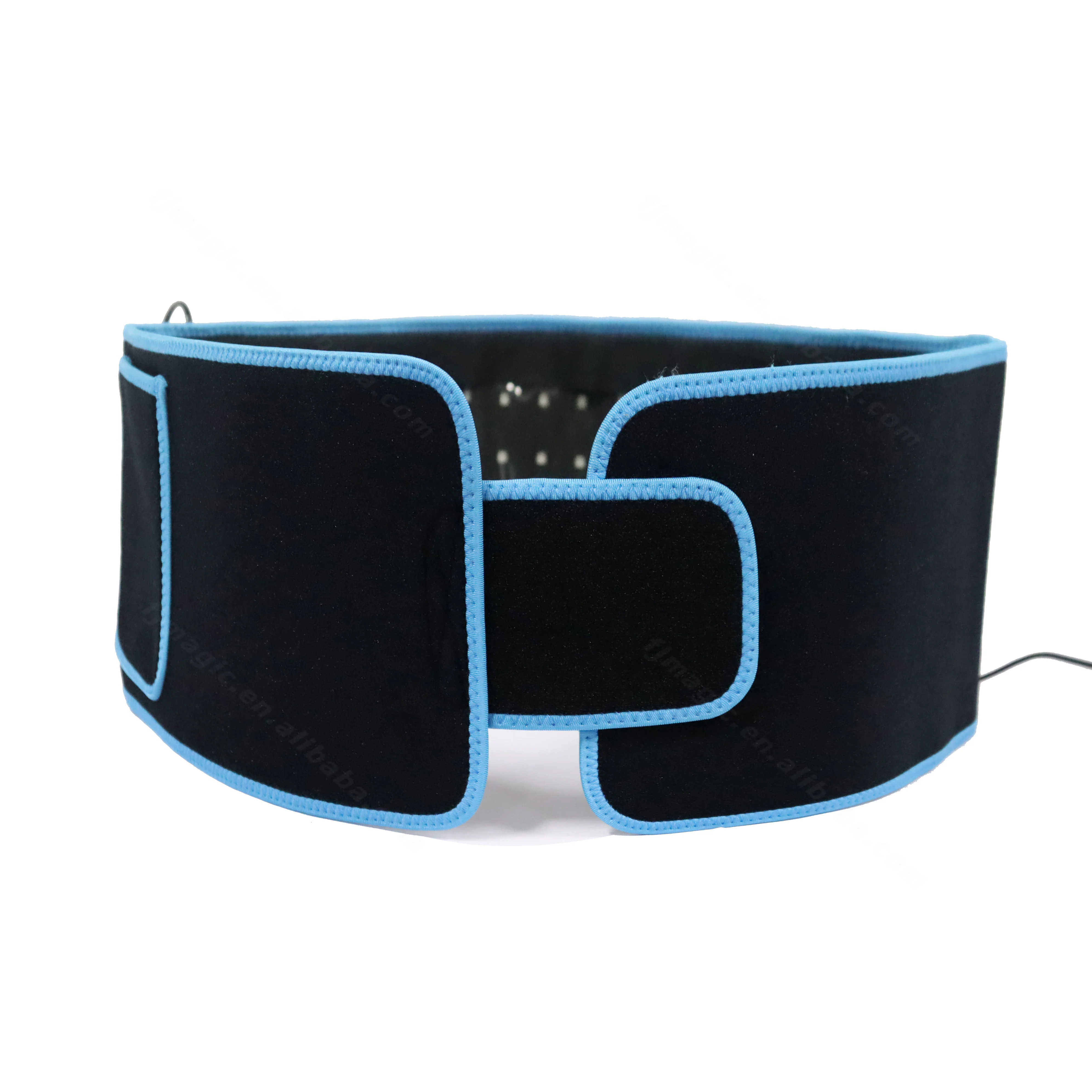 

Wholesale red light infrared weight loss physiotherapy slimming belt, Black