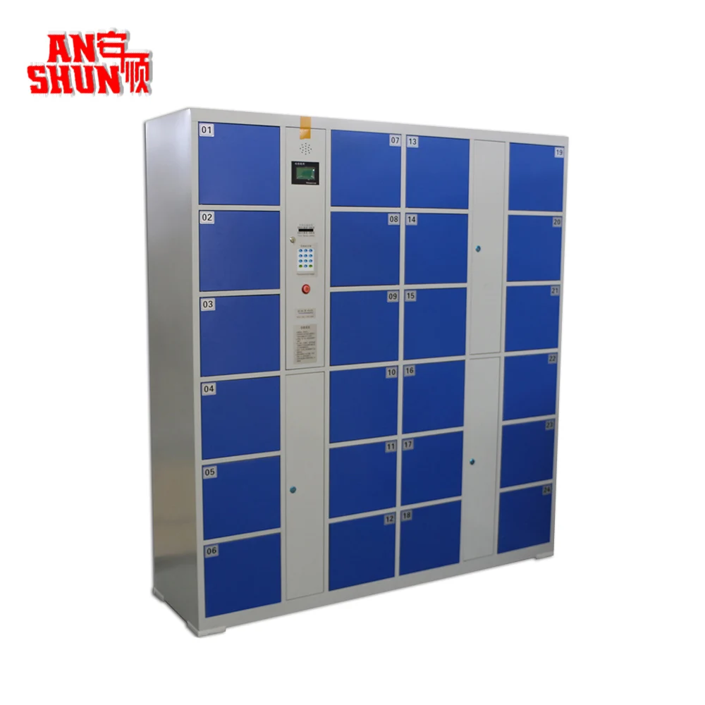 
Professional factory metal Beach Safe Box steel electronic barcode locker 