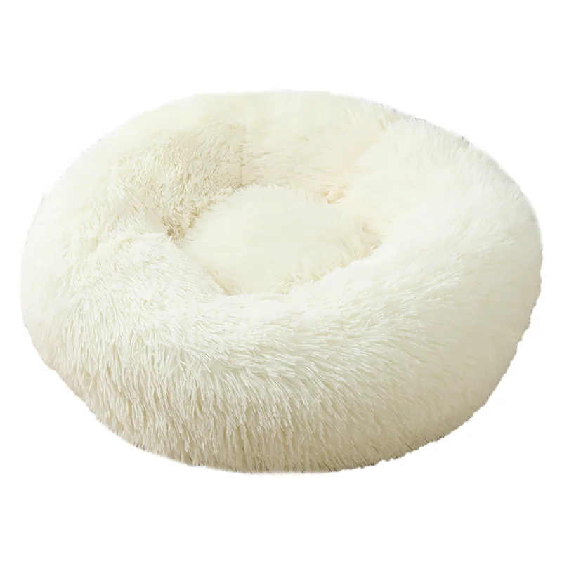 

Winter Soft Fluffy Warm Modern Pet Mat Premium Plush Donut Dog Sofa Pet Bed, As show in picture