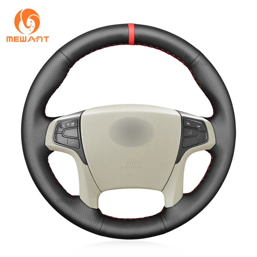 

Custom Hand Sewing PU Artificial Leather Steering Wheel Cover for Toyota Sienna 2010 2011 2012 2013-2014