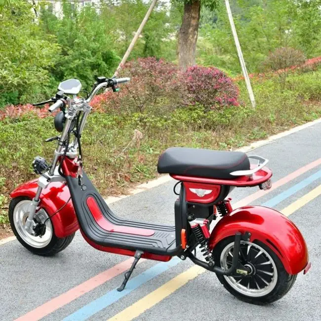 

Maximum Load 150KG Electric Scooter 1000W Citycoco Scooter With High Speed Two Wheel China Cheap Fast Powerful Fordable Scooter, Black