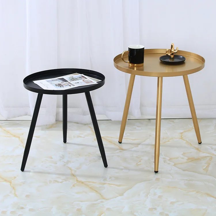 Creative Simple Nordic Wrought Iron Home Decoration Small Coffee Tea Table 77S152_ (10).jpg