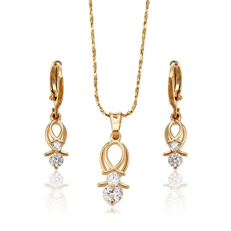 

62961-Xuping Mother's Day Wholesale Jewelry Woman Jewelry Set Promotion