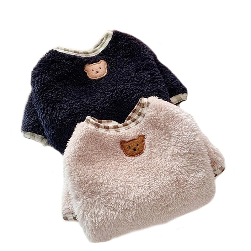 

Winter clothes dogs designer pet clothes roupas para cachorros flannel two legeed Warm dog sweaters clothes for small pet