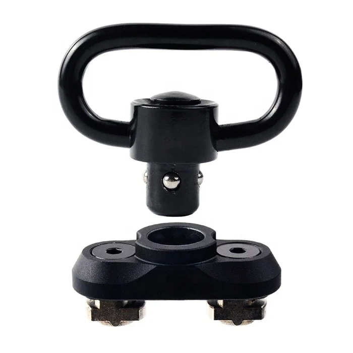 

Heavy Duty QD Sling Swivel Adapter Mount with 1.25'' Quick Detach Swivel, Matt black