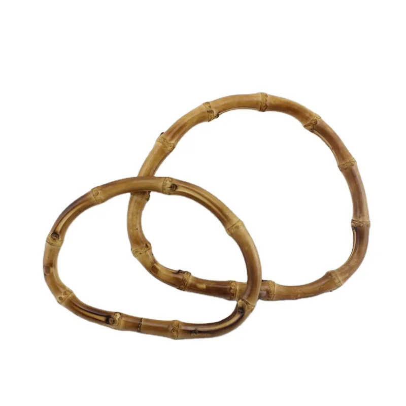 

Nolvo World  D shape handmade bamboo bag handle for handbags wholesale
