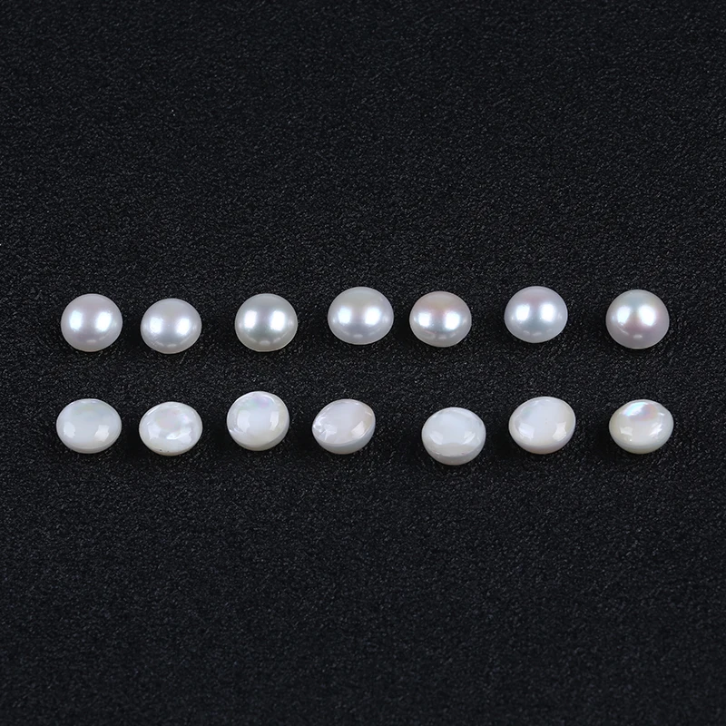 

Hot Sale Mabe Pearls In Loose Beads For Earring/Ring/Necklace, White