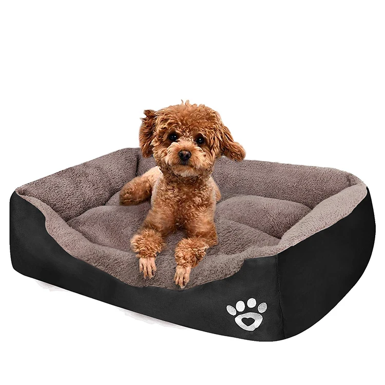 

China Professional Modern Manufacture Canvas Winter Pet Products Oxford Dog Bed Washable Dog Beds, Picture