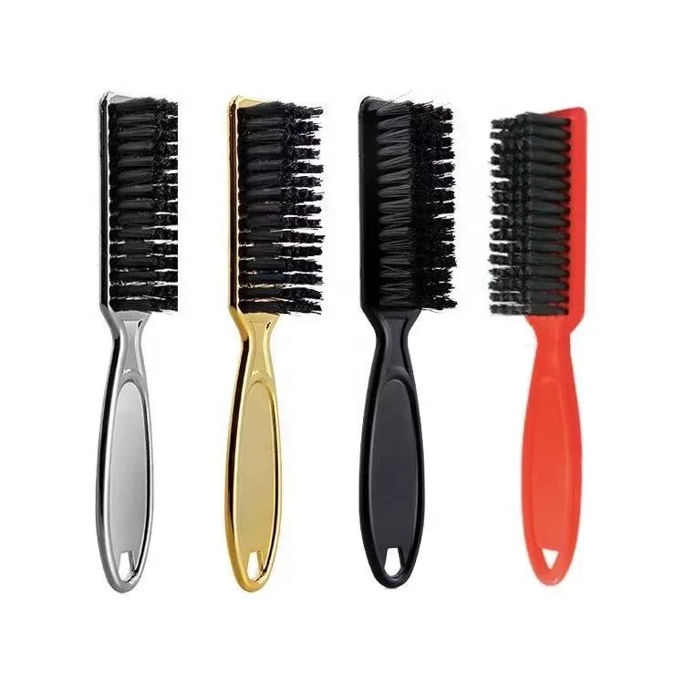 

Barber Hairdresser Beard Cleaning Brush Neck Duster Plastic Beard Brush Long Handle Cleansing Brush, Picture show