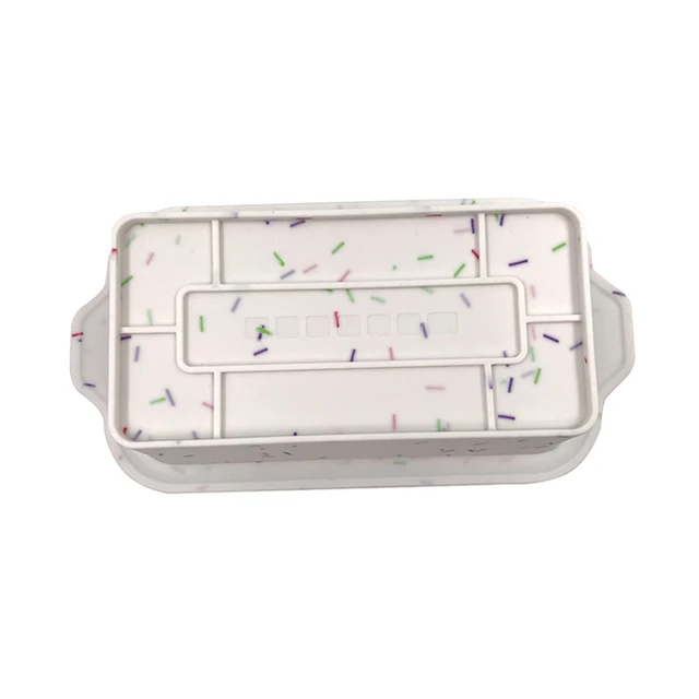 Silicone Loaf Pan With Reinforced Steel Frame Inside Nonstick Loaf