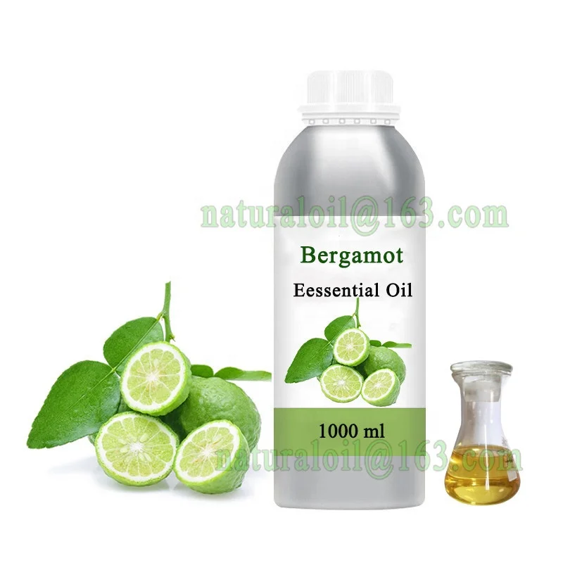 

100% Pure Nature Bergamot Fragrance Essential Oil diffuser aroma Essential Oil for Air Fresh Massage, Light yellow