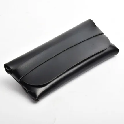 PVC Soft Leather Case for Eyeglasses Sunglasses Eyewear Holder Pouch Sleeve