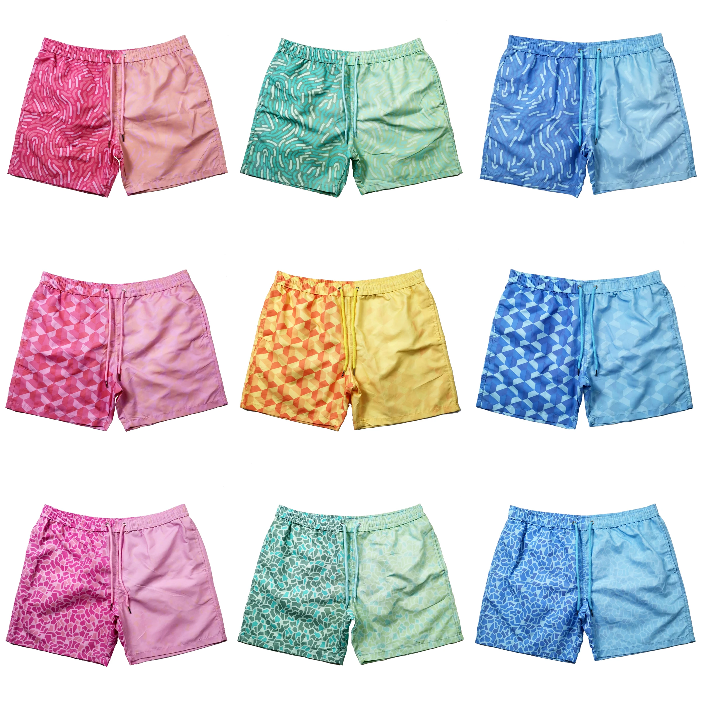 

Swim Trunks Swimwear Swimshorts Swimsuit Change Beach Swimshort Colors Color Changing Shorts