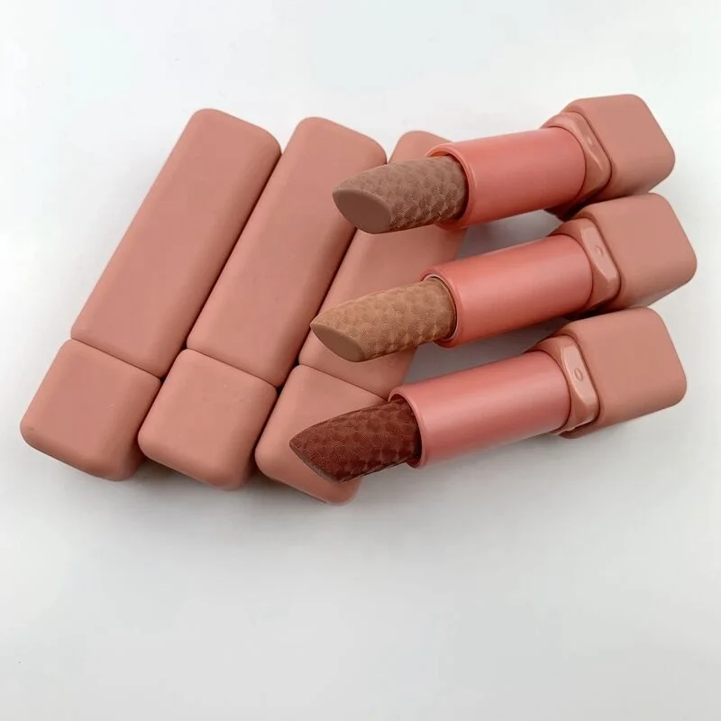 

New arrival waterproof solid lipstick cruelty free oem custom your private label cream lipstick wholesale vendor