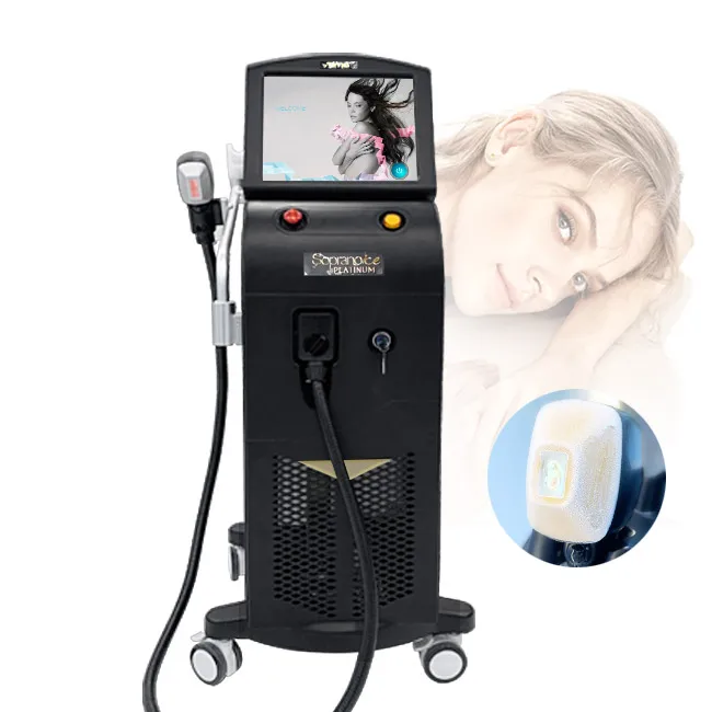 

Hair Removal Laser Lightsheer 800W Diode Laser 755 808 1064 nm Alma Laser Soprano Ice platinum