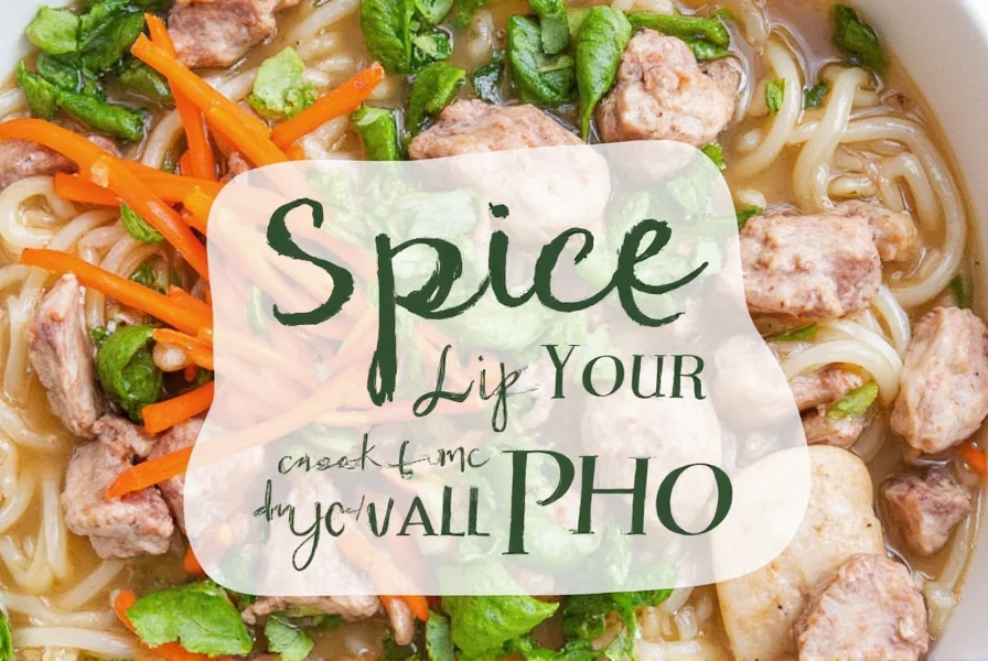 Chicken pho