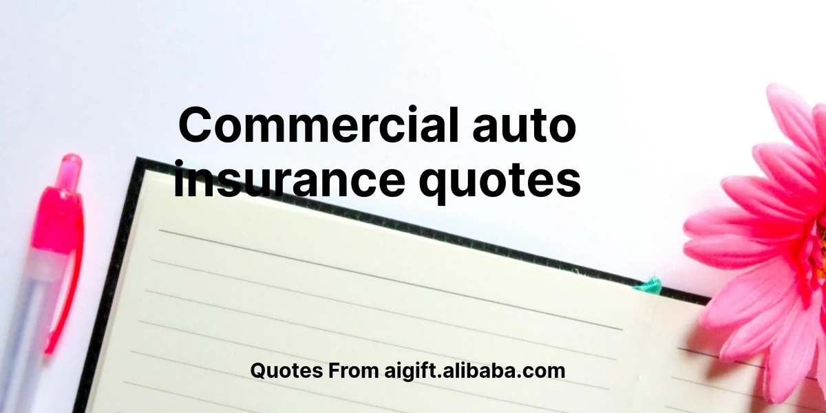 commercial auto insurance quotes