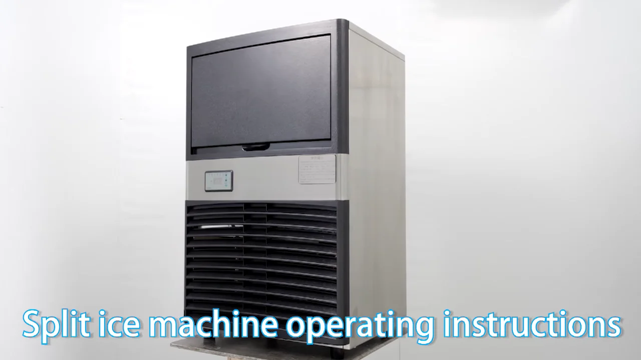 130kg Commercial Ice Machine Cube Maker Industrial Ice Making Machine