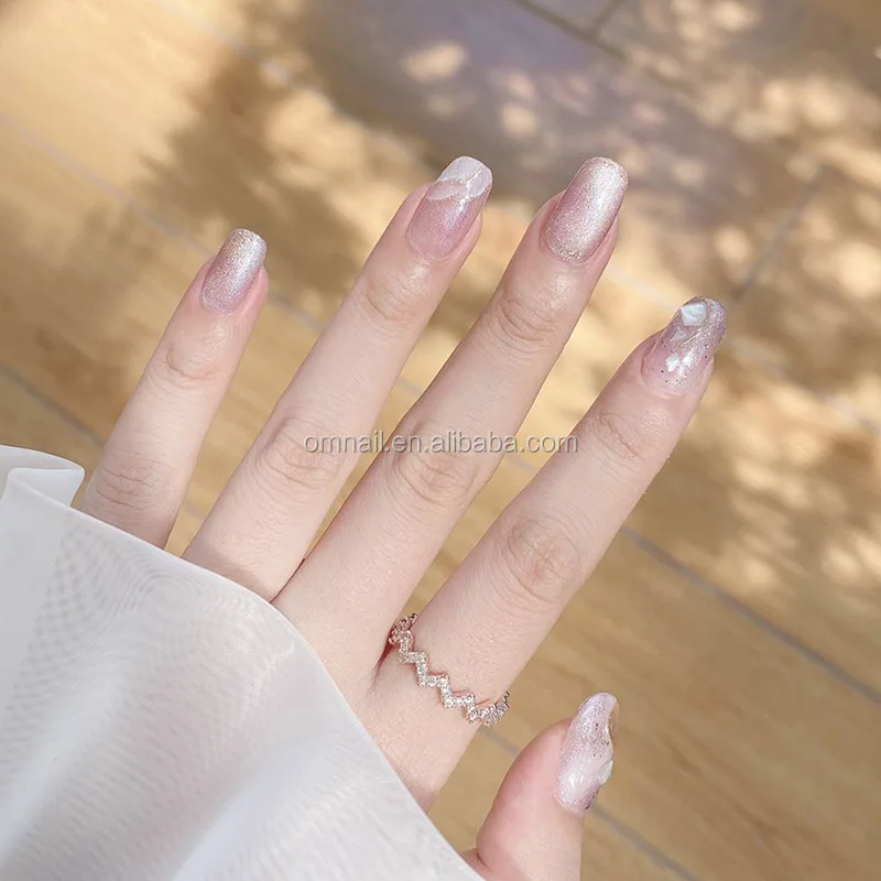 Misscheering Shiny 9d Wide Cat Eyes Gel Polish Bright Silver