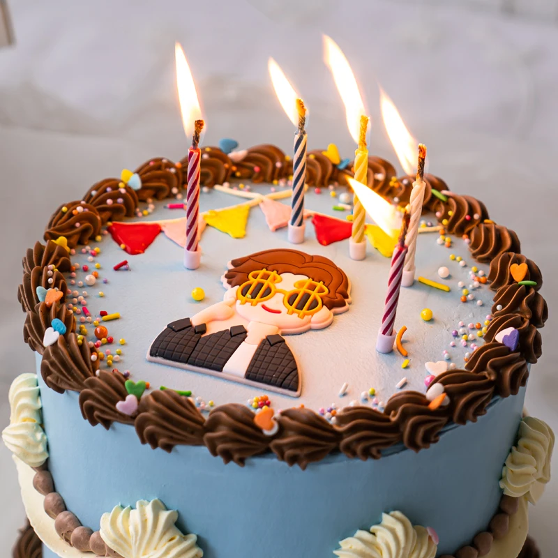 

Colorful Magic Relighting Candle Birthday Cake Candles