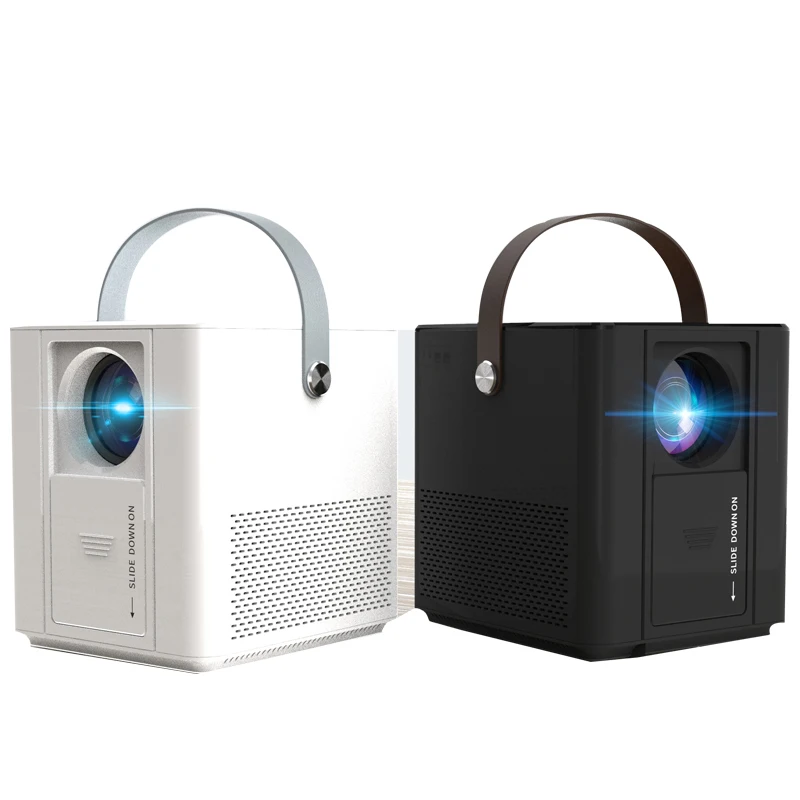 
Factory supply LCD smart projector 60 180inch projection 1280*720P LED projector Android 1 8G video home cinema 