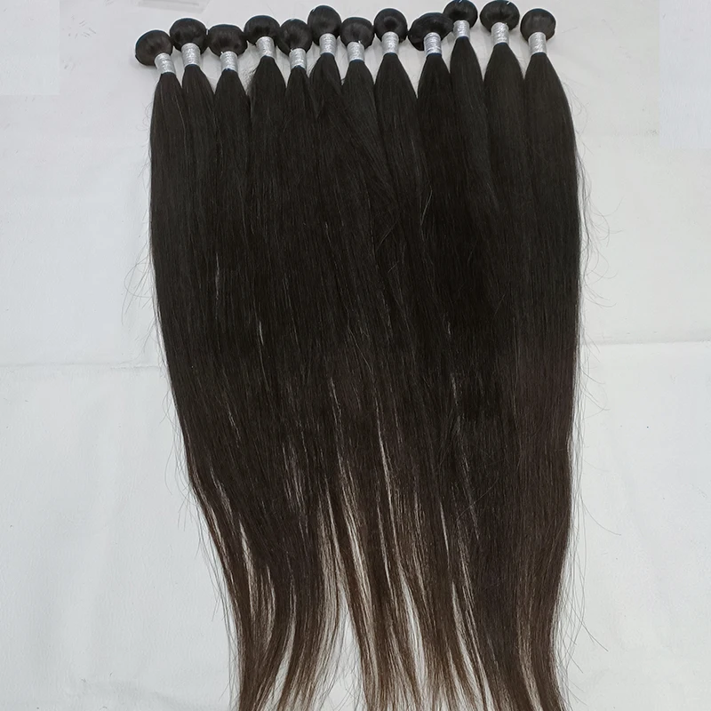 

Letsfly 9A Straight 40inches Human Hair Bundles 32 34 36 38 40 Long Inches Brazilian Remy Hair Weave Free Shipping