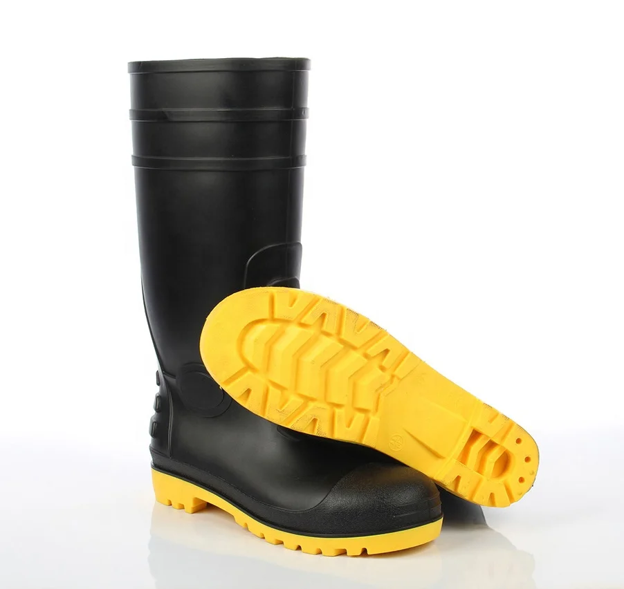 

bulk wholesale fashion black cheap high heels pvc rain boots, White