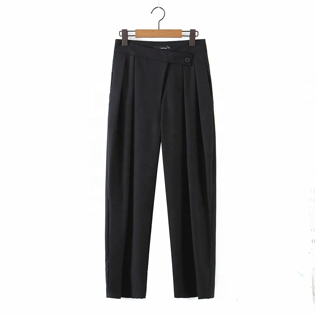

China Manufacturer Factory Price Women's New Fashion Casual Personality Handsome Woven Trouser