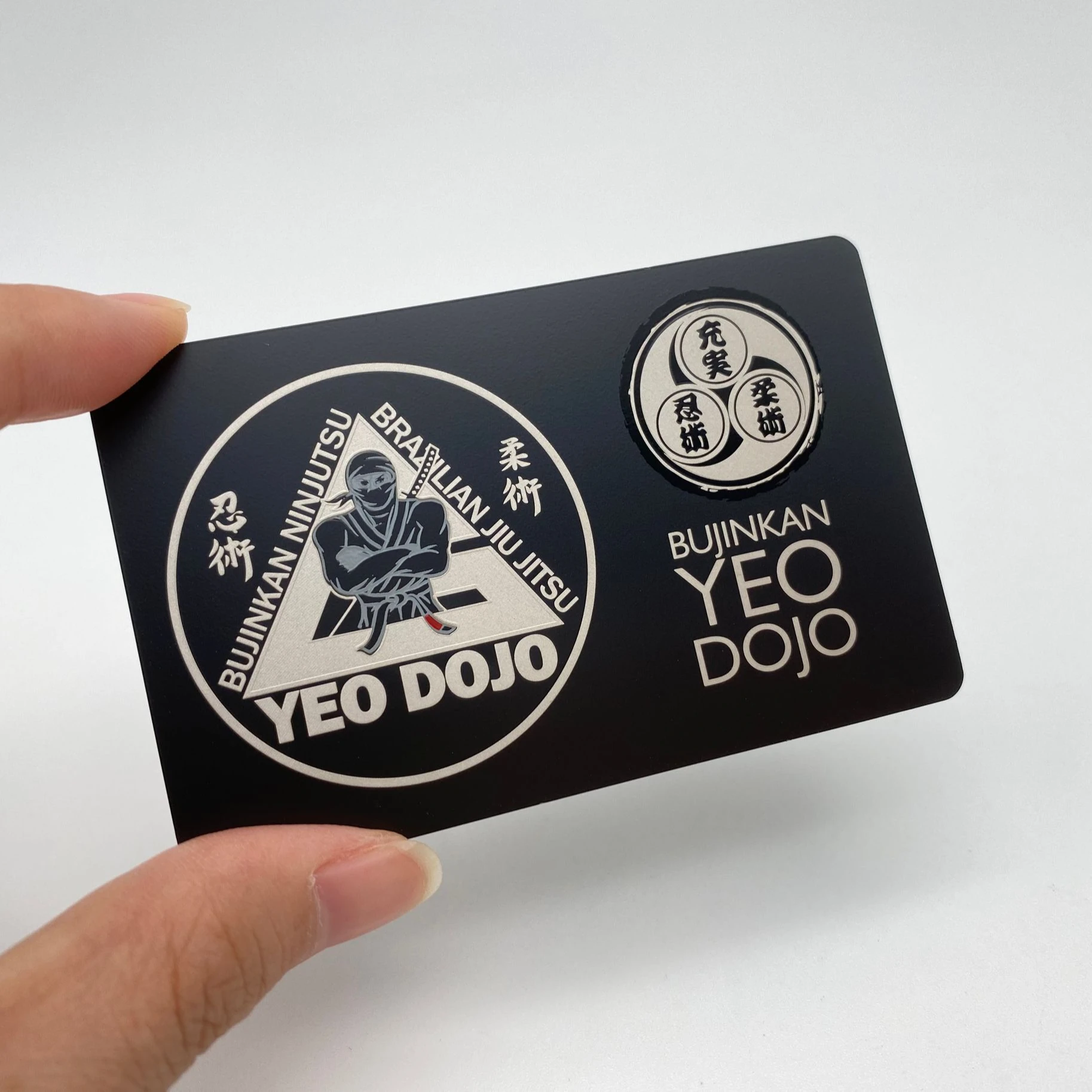 DU laser metal cards