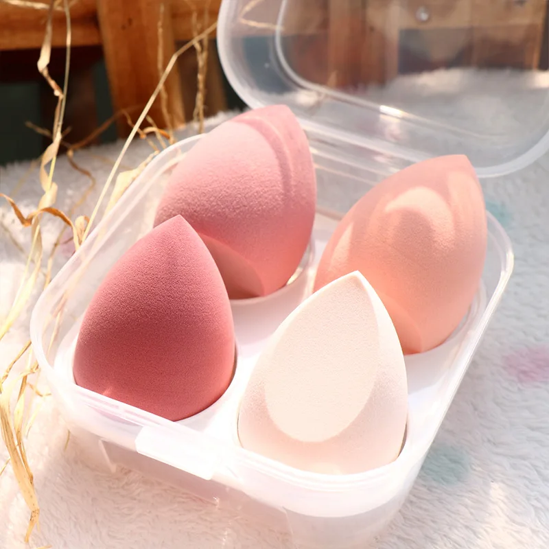 

Amazon hot sell beauty makeup blender puff sponge cosmetic soft foundation sponge blender cheap low price, Green blue orange pick,more colors available