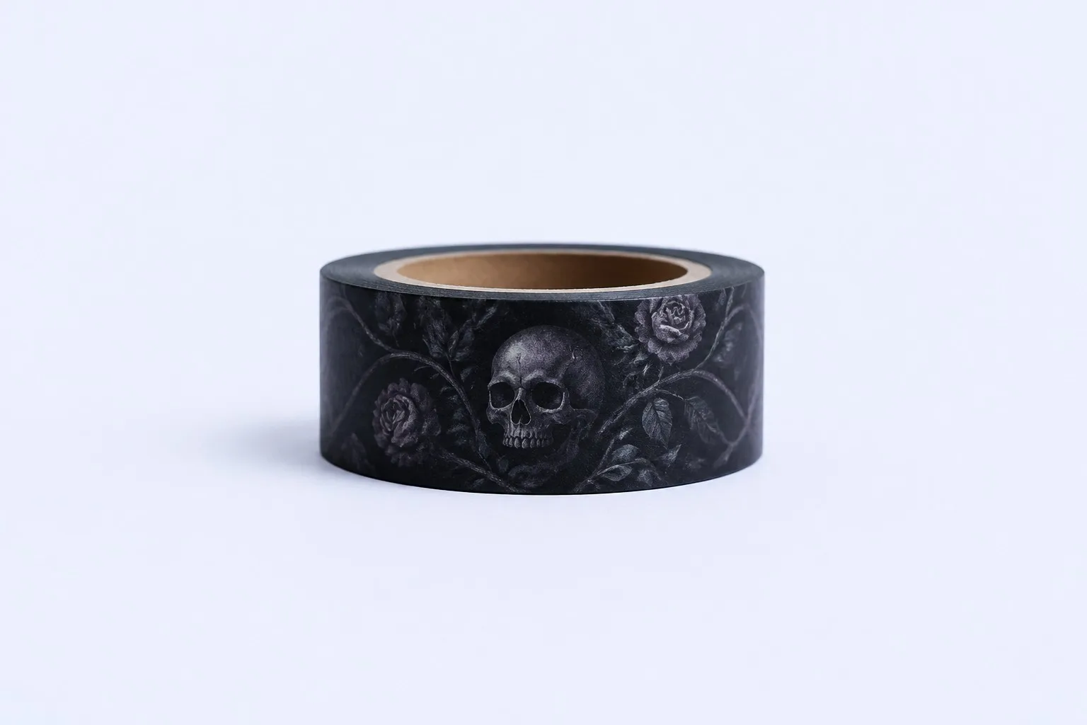 Dark gothic washi tape &mdash; desktop series opening banner
