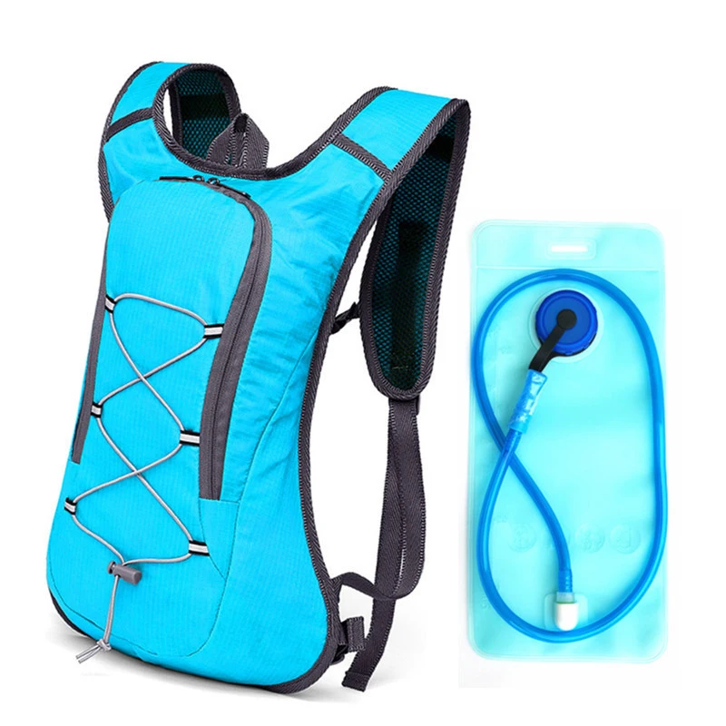 

Hot selling 2L Hydro Drink Backpack Bag Running Hydration Pack With Water Bladder, Customized color