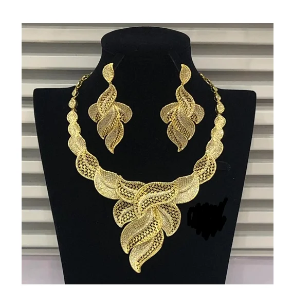 

Set-240 xuping ready to ship new design bridal african jewelry set xuping jewelry