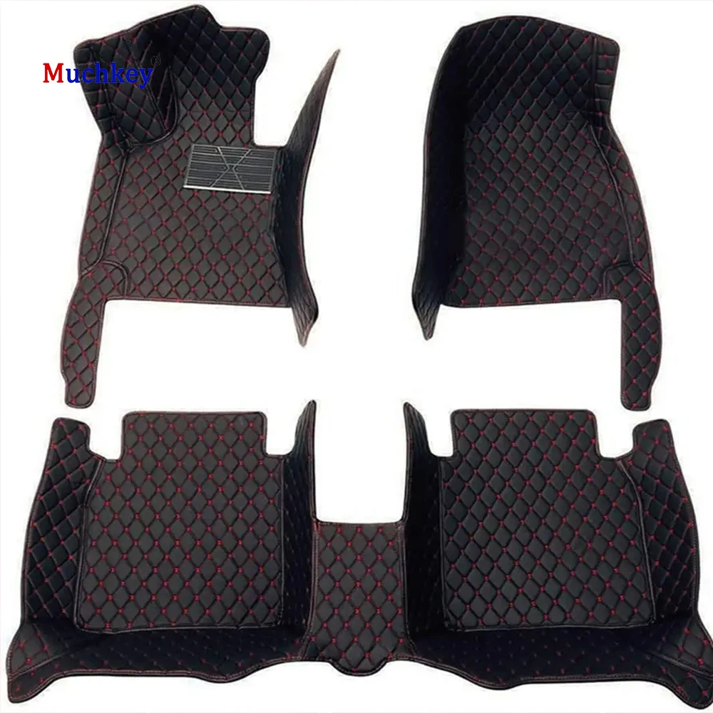 

Muchkey Non Slip Luxury Leather Carpet for Honda Civic 2016 2017 2018 2019 Hot Pressed 5D Car Floor Mats