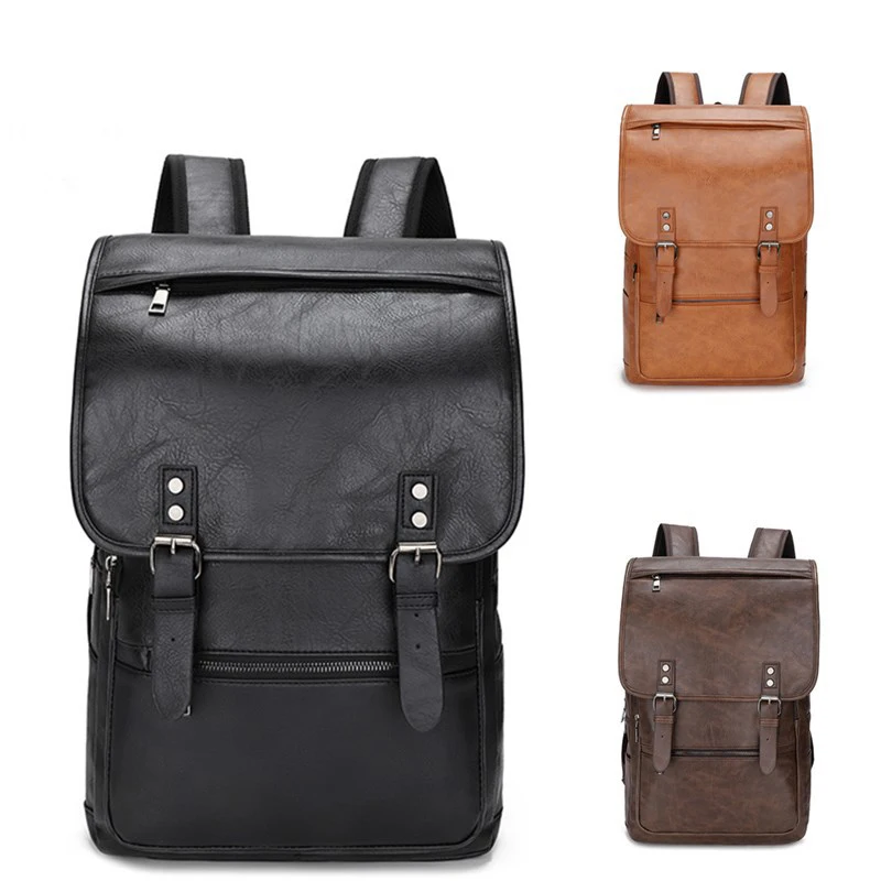 

OEM Factory Price Multi-function Best Leather Backpack Business Mens Laptop Bags For Men