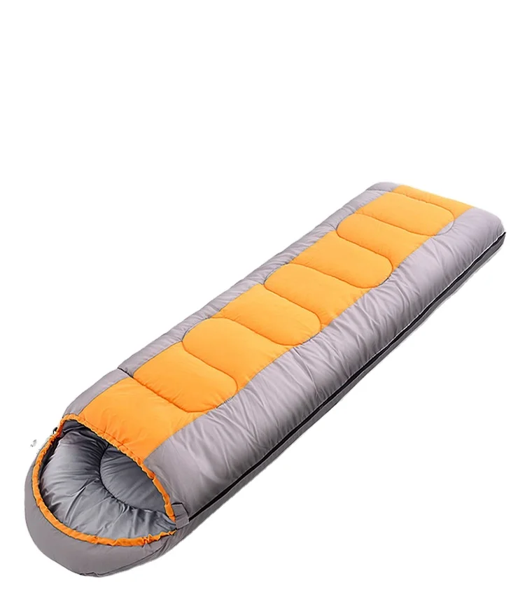 

Factory ODM OEM 4 Seasons envelope portable Camping Waterproof Cold Weather Sleeping Bag For Indoor Outdoor