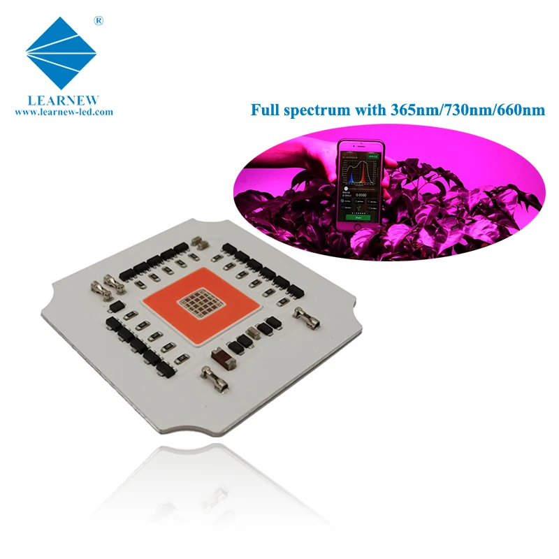high power driverless AC220V full spectrum cob led chip 7070 3000K 4000K 5000K cob led 100w for plants grow light