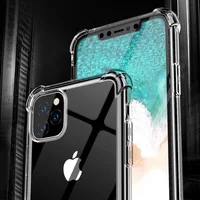 

Soft Clear Transparent TPU Cell Phone Case Shockproof for iPhone 11 11 Pro 11Pro Max