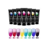 

Misscheering Poly Quick Extension UV Gel Set Clear Builder Nail Gel Polish for Nail Extensions Nail Forms Acrylic Tip