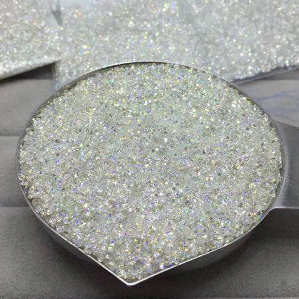 

F/G VVS Round loose diamond stone small size 0.0004cts -0.0009 cts 0.9-1.25 mm 100% natural diamond price per carat