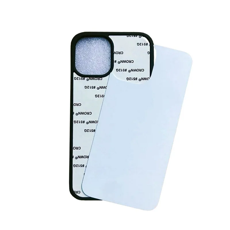 

2D Rubber Sublimation Phone Case with PET Insert for Iphone 12, for iphone 12 promax sublimation phone case